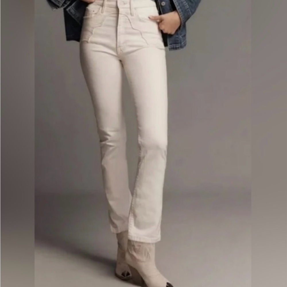 MOTHER Superior Buckle Bunny Rider Ankle Jean